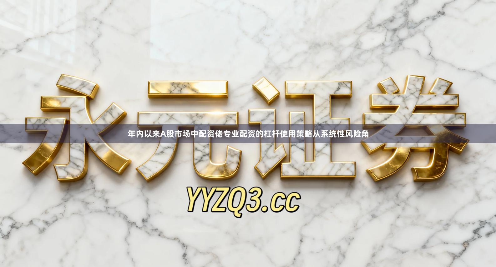 年内以来A股市场中配资佬专业配资的杠杆使用策略从系统性风险角