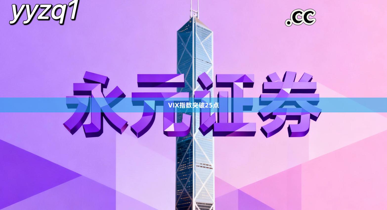 VIX指数突破25点